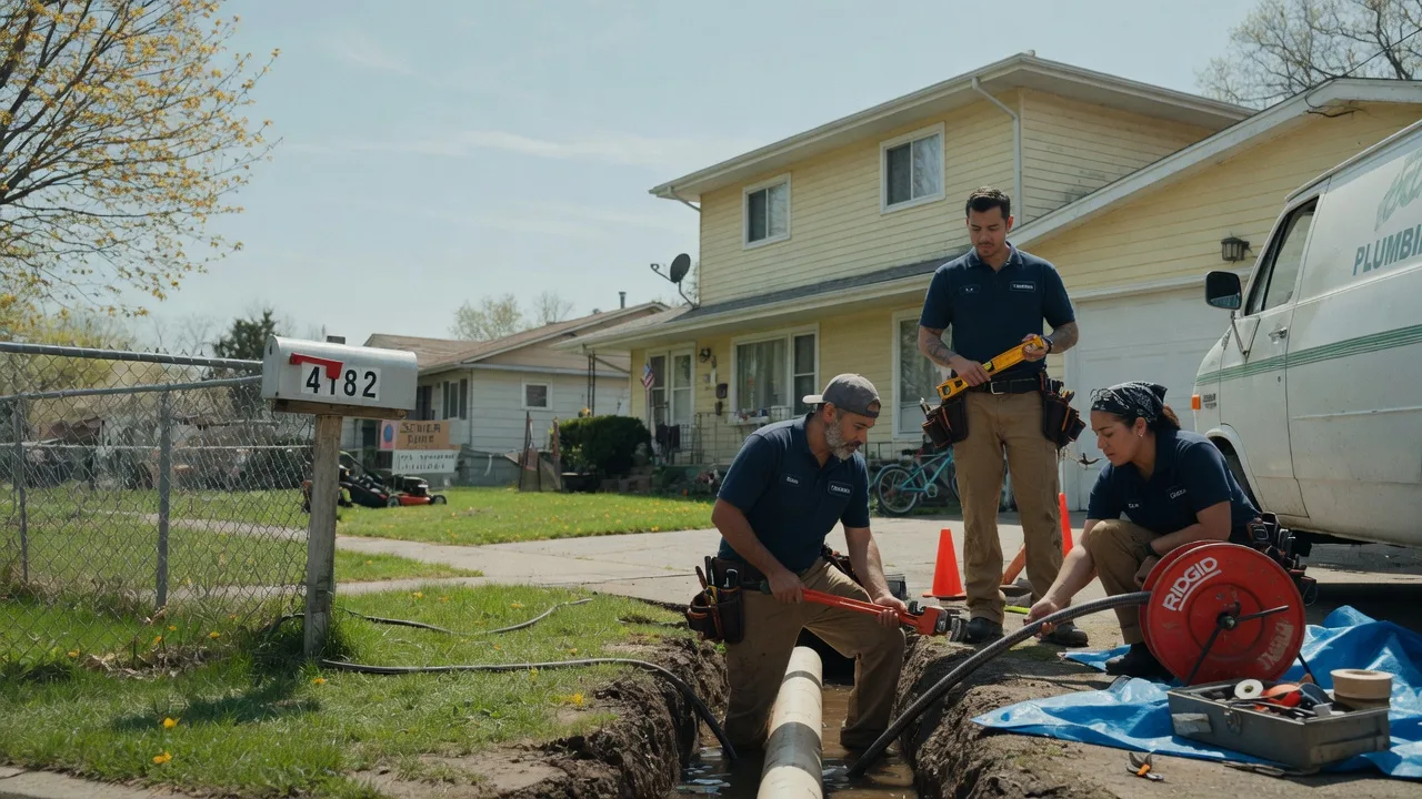 Gas Line Repair in Kampsville, IL near me